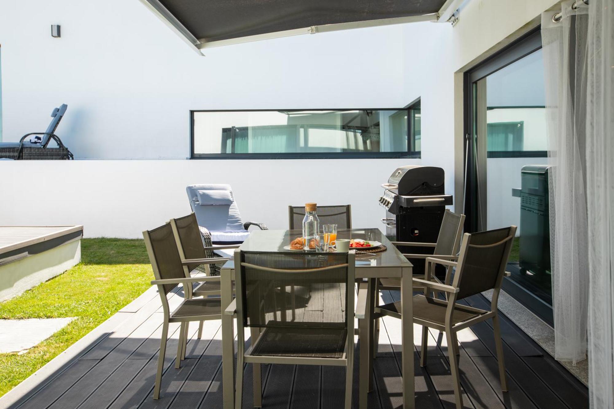 Villa Con Piscina Y Jardin, Santiago De Compostela Teo Екстериор снимка