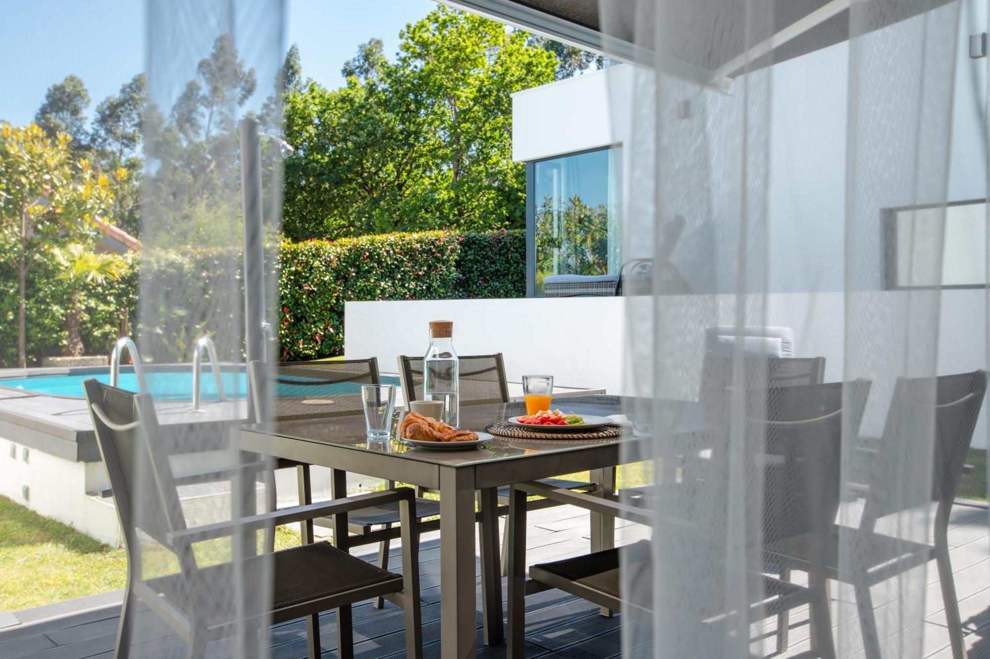 Villa Con Piscina Y Jardin, Santiago De Compostela Teo Екстериор снимка