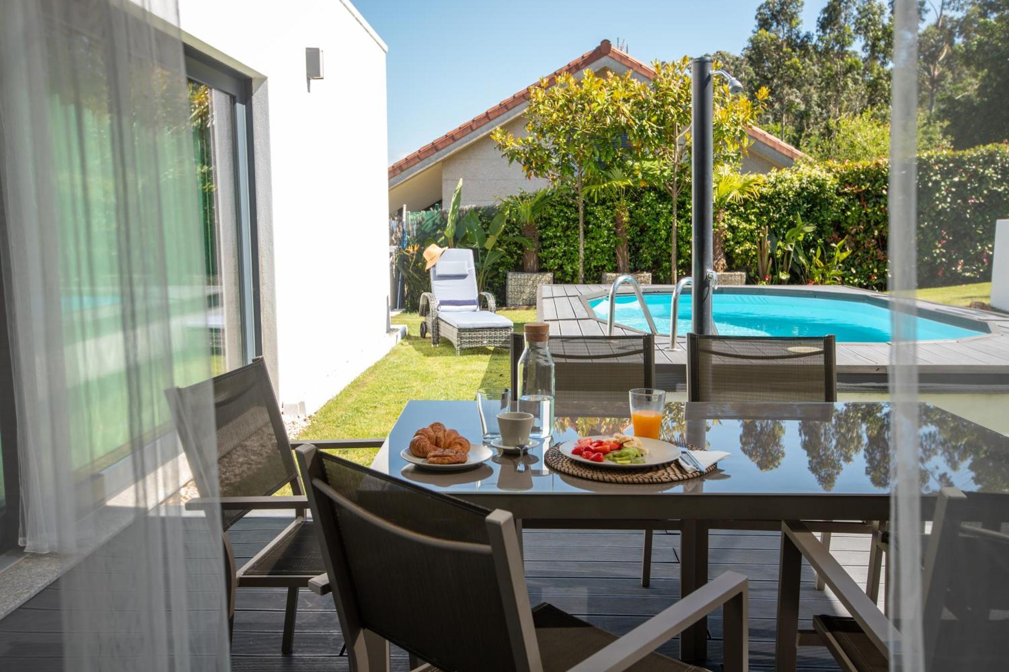 Villa Con Piscina Y Jardin, Santiago De Compostela Teo Екстериор снимка