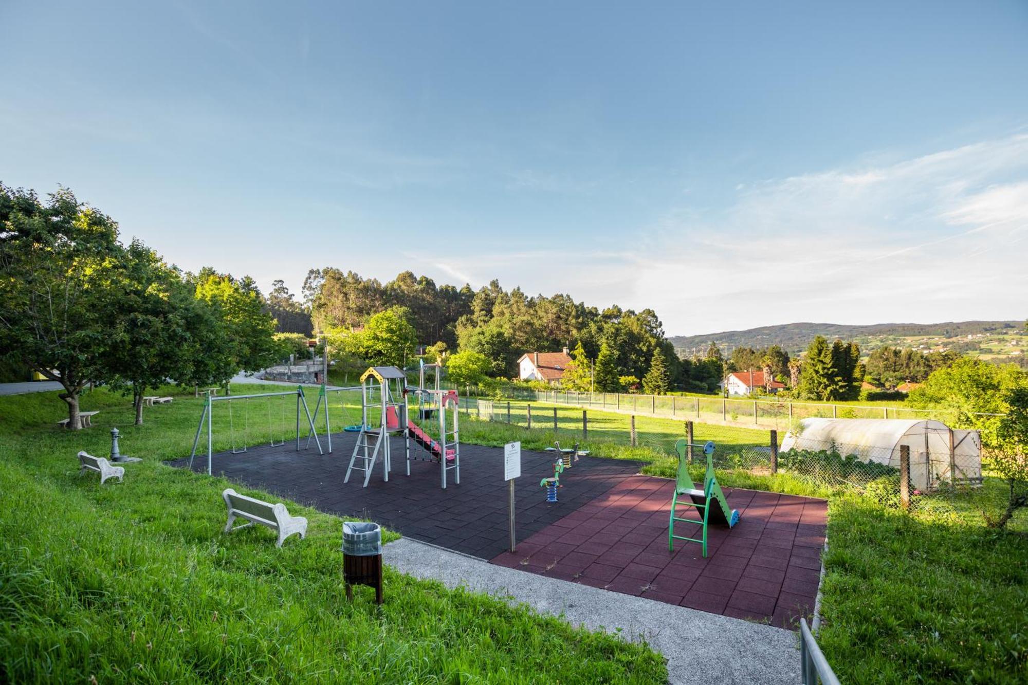 Villa Con Piscina Y Jardin, Santiago De Compostela Teo Екстериор снимка